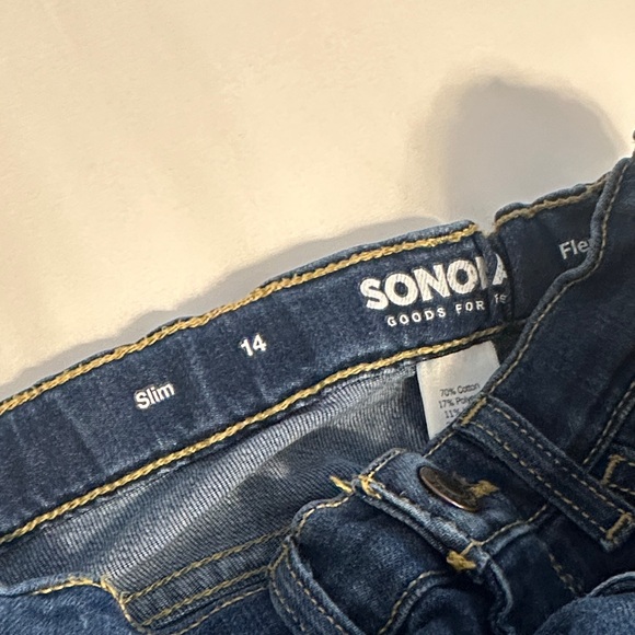 Dark Blue Denim Jeans - Picture 5 of 5